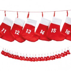 Advento kalendorius "24 Kalėdinės kojinės"