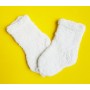 Vilnonės kojinytės naujagimiams iš natūralios vilnos